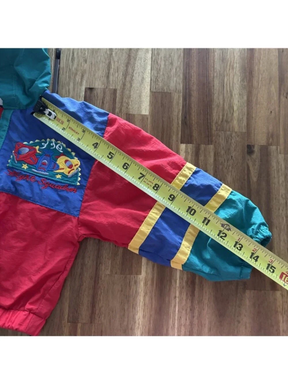 VINTAGE Carters Colorblock Windbreaker Jacket Toddler Nylon 90s~SEE MEASUREMENTS